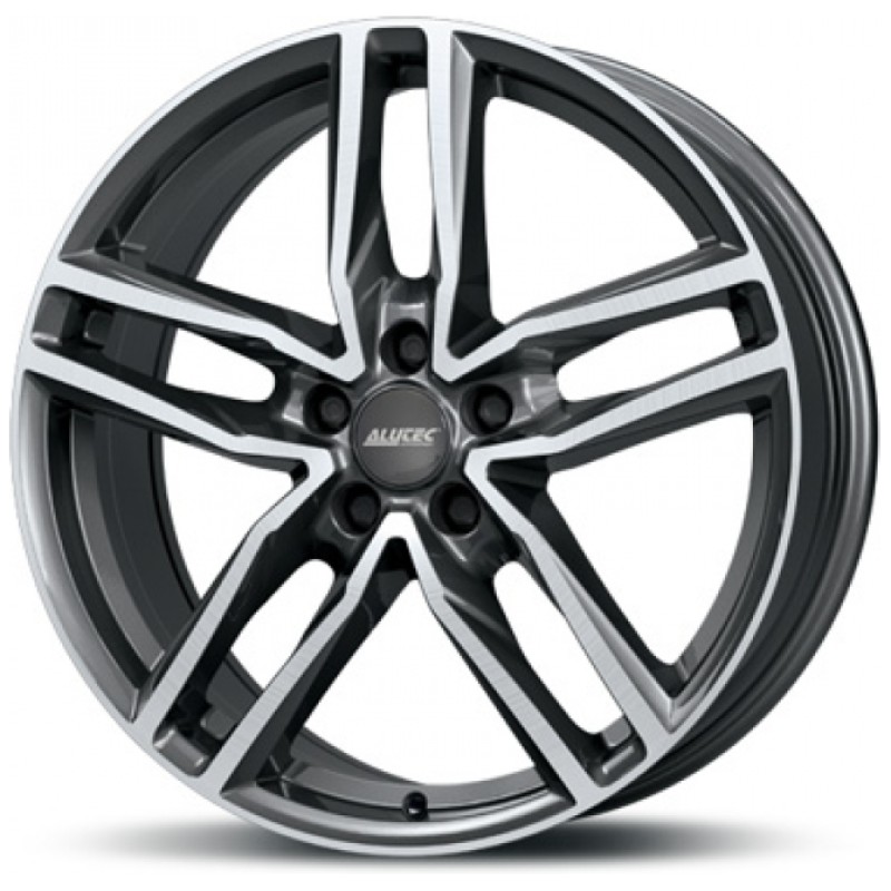 Janta aliaj ALUTEC IKENU 8.5x20 5X108 ET45 GRAPHIT FRONTPOLIERT