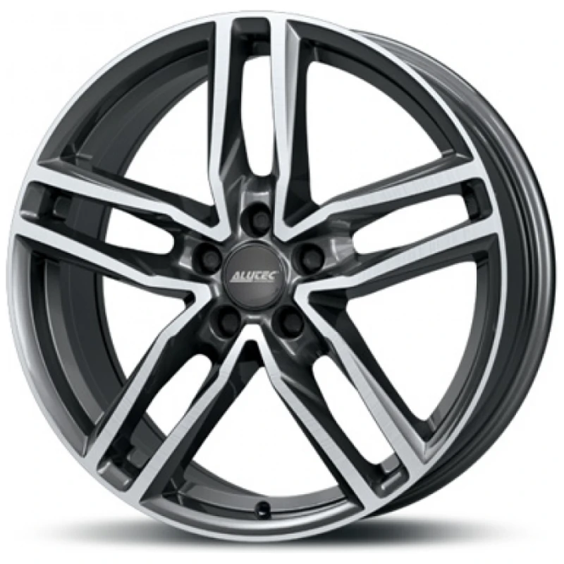Janta aliaj ALUTEC IKENU 8.5x20 5X108 ET45 GRAPHIT FRONTPOLIERT