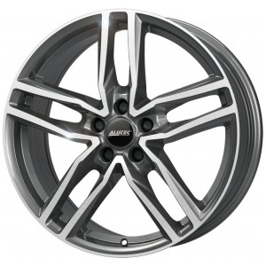 Janta aliaj ALUTEC IKENU 8x19 5X108 ET45 GRAPHITE FRONTPOLIERT