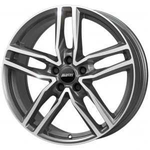 Janta aliaj ALUTEC IKENU 8x19 5X108 ET45 GRAPHITE FRONTPOLIERT