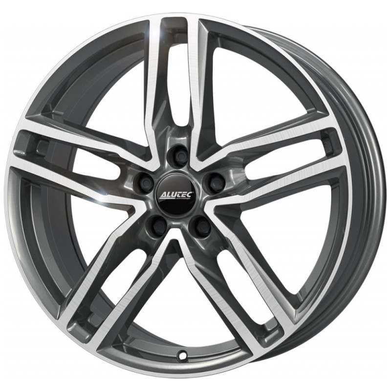 Janta aliaj ALUTEC IKENU 8x19 5X108 ET45 GRAPHITE FRONTPOLIERT