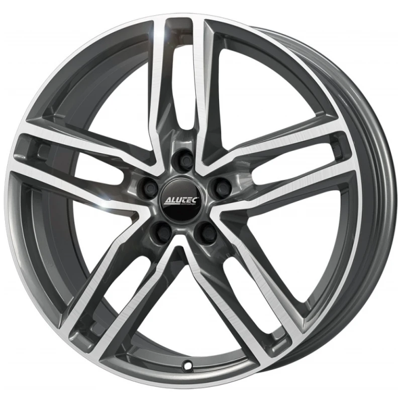 Janta aliaj ALUTEC IKENU 8x19 5X108 ET45 GRAPHITE FRONTPOLIERT