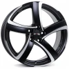 Janta aliaj ALUTEC SHARK 8x18 5X114.3 ET45 RACING SCHWARZ FRONTPOLIERT