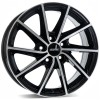 Janta aliaj ALUTEC SINGA 7.5x18 5X114.3 ET55 DIAMANT-SCHWARZ-FRONTPOLIERT
