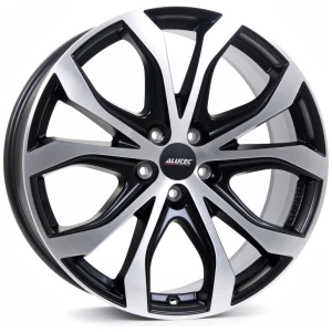 Janta aliaj ALUTEC W10-X 8.5x19 5X130 ET55 RACING SCHWARZ FRONTPOLIERT