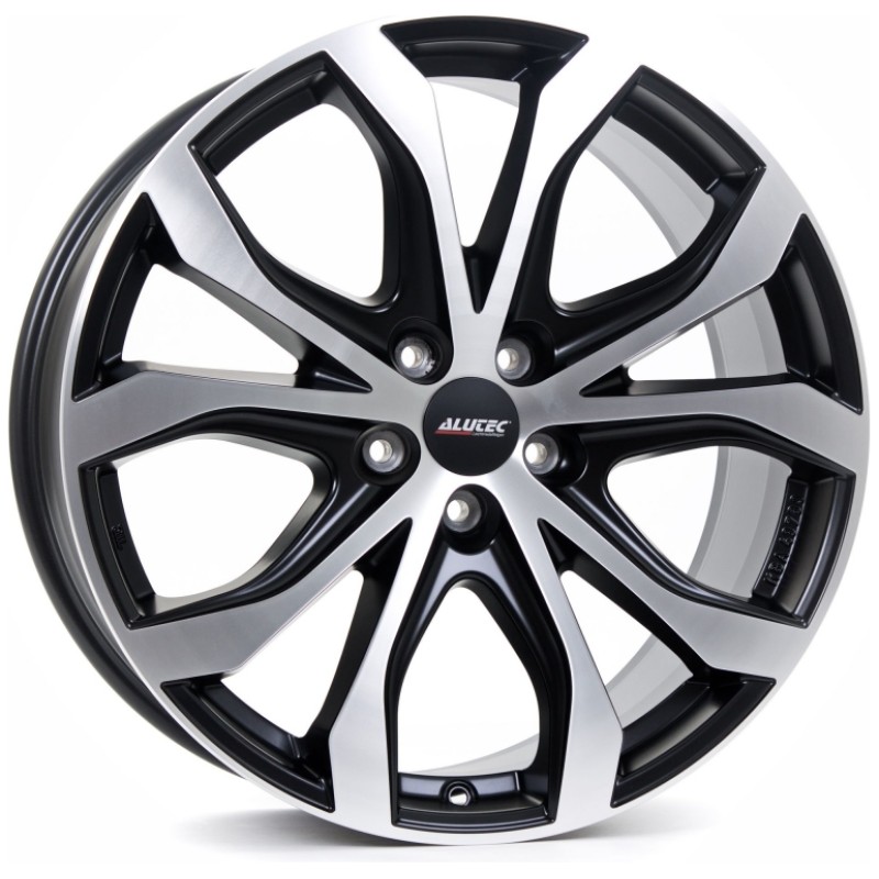 Janta aliaj ALUTEC W10-X 8.5x19 5X130 ET55 RACING SCHWARZ FRONTPOLIERT