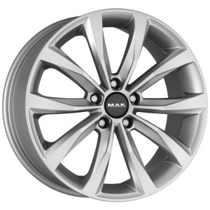 Janta aliaj MAK WOLF 8.5x19 5X114.3 ET40 SILVER