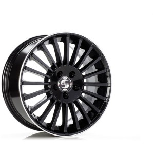 Janta aliaj Spath SP21/M 8X19 ET45 5X112 66,5 BLACK LIP POLISHED