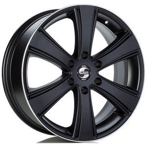 Janta aliaj Spath SP23 7X17 ET40 5X108 65,1 BLACK MATT RED LINE
