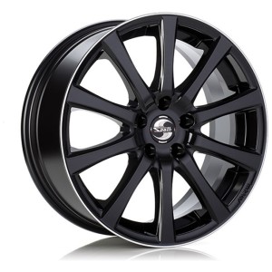 Janta aliaj Spath SP25 8,5X19 ET44 5X114,3 67,1 BLACK LIP POLISHED
