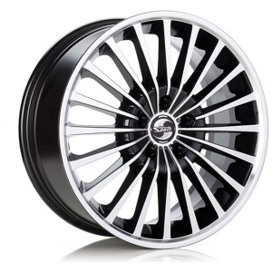 Janta aliaj Spath SP26 7X17 ET25 4X108 65,1 BLACK POLISHED
