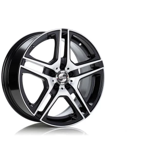 Janta aliaj Spath SP39 7X17 ET45 5X112 66,5 BLACK POLISHED