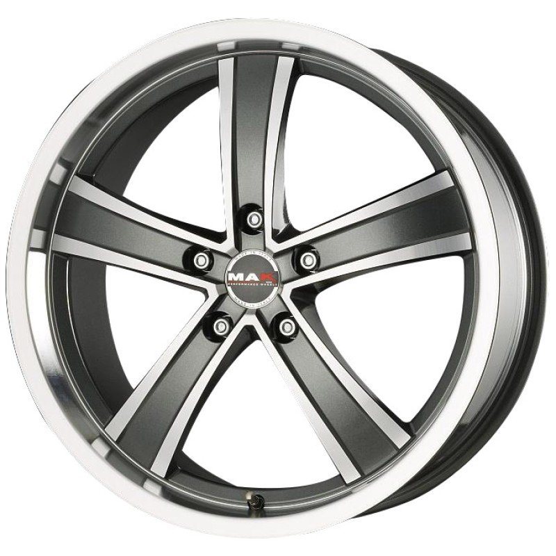 Janta aliaj MAK CHRONO MIRROR 8.5x19 5X120 ET15 GUN MET-MIRROR FACE