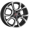 Janta aliaj MAK TORINO W 7.5x17 5X110 ET41 GUN MET-MIRROR FACE