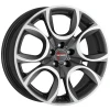 Janta aliaj MAK TORINO W 7.5x17 5X110 ET41 GUN MET-MIRROR FACE
