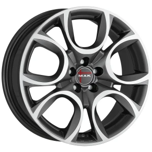 Janta aliaj MAK TORINO W 7.5x17 5X110 ET41 GUN MET-MIRROR FACE
