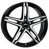 Janta aliaj ALUTEC POISON 7x16 5X108 ET48 DIAMANT-SCHWARZ-FRONTPOLIERT