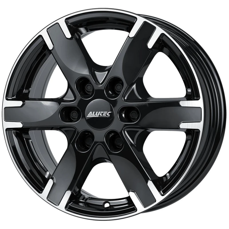Janta aliaj ALUTEC TITAN 8x18 6X130 ET53 DIAMANT-SCHWARZ-FRONTPOLIERT