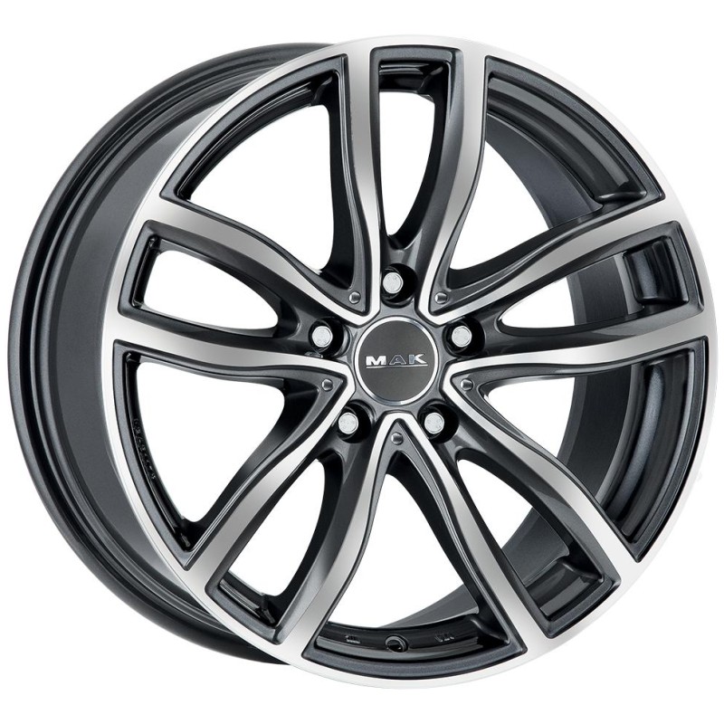 Janta aliaj MAK FAHR 9.5x19 5X112 ET39 GUN MET-MIRROR FACE