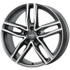 Janta aliaj ALUTEC IKENU 8.5x20 5X108 ET45 GRAPHIT FRONTPOLIERT