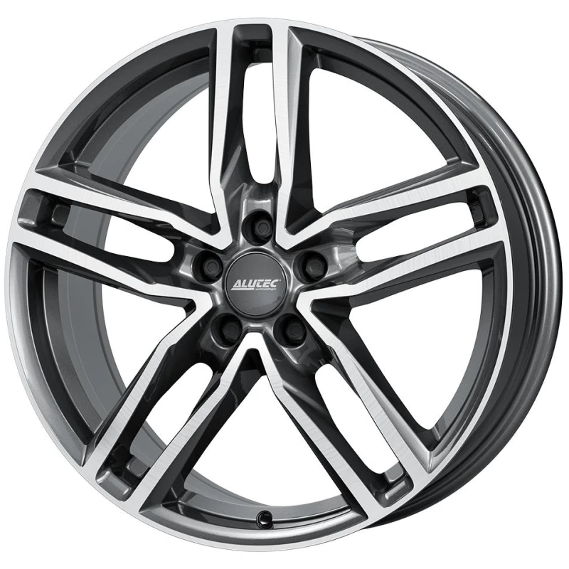 Janta aliaj ALUTEC IKENU 8.5x20 5X108 ET45 GRAPHIT FRONTPOLIERT