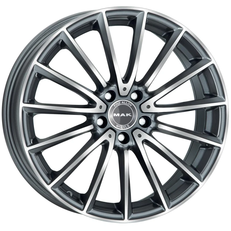 Janta aliaj MAK KOMET 9x19 5X112 ET30 GUN MET-MIRROR FACE