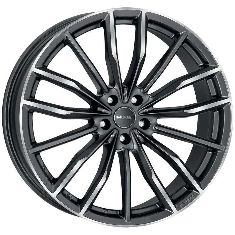 Janta aliaj MAK RAPP 9.5x21 5X112 ET37 GUN MET-MIRROR FACE