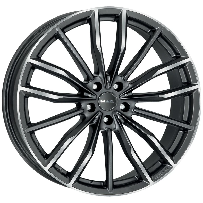 Janta aliaj MAK RAPP 9.5x21 5X112 ET37 GUN MET-MIRROR FACE