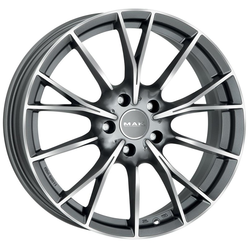 Janta aliaj MAK FABRIK-D 9.5x19 5X120 ET46 GUN MET-MIRROR FACE