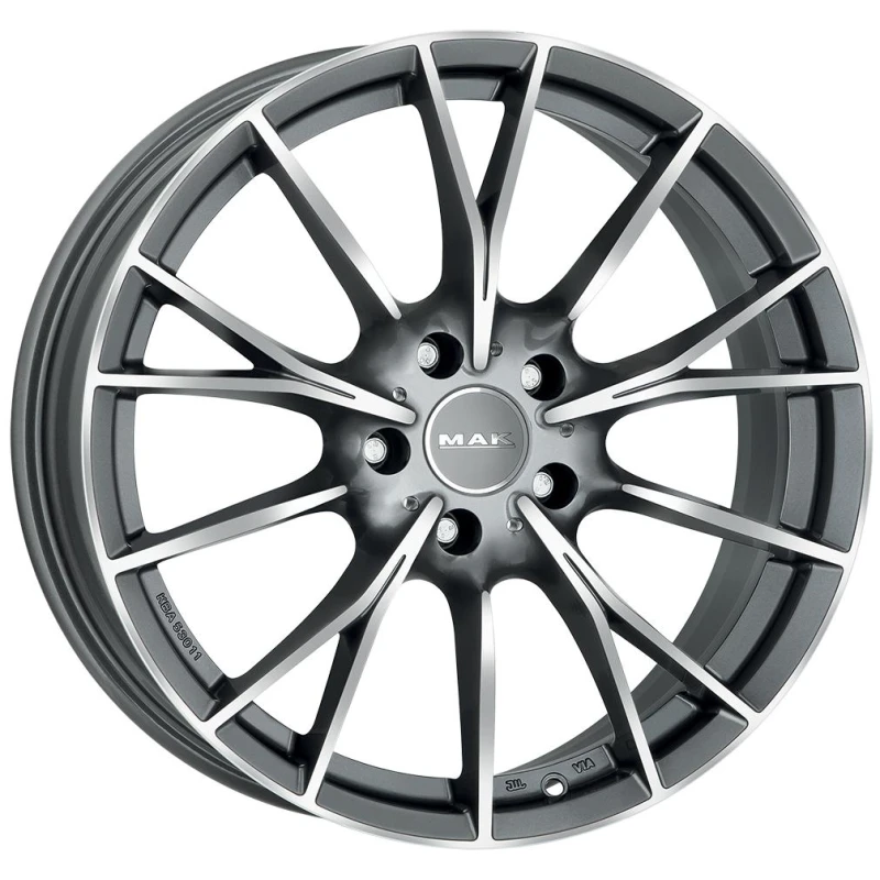 Janta aliaj MAK FABRIK-D 9.5x19 5X120 ET46 GUN MET-MIRROR FACE