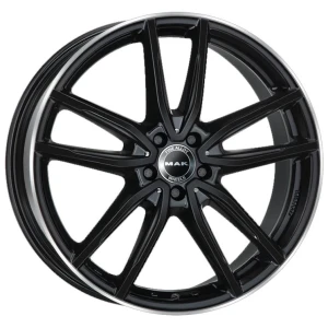 Janta aliaj MAK EVO 9x18 5X112 ET50 GLOSS BLACK MIRROR RING