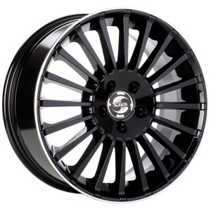 Janta aliaj Spath SP21/M 8X19 ET20 5X112 66,5 BLACK LIP POLISHED