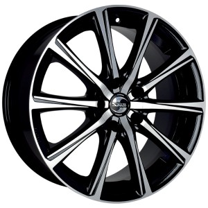 Janta aliaj Spath SP22 7,5X17 ET35 5X120 72,6 BLACK POLISHED