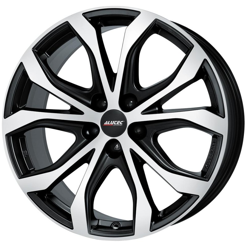 Janta aliaj ALUTEC W10 8.5x19 5X112 ET45 RACING SCHWARZ FRONTPOLIERT