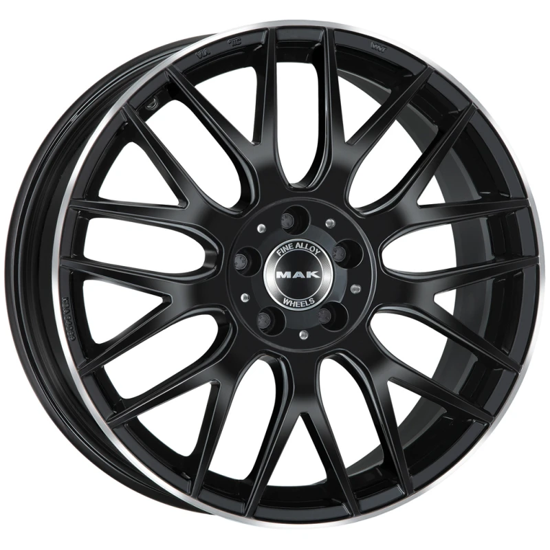 Janta aliaj MAK ARROW 8x18 5X112 ET33 GLOSS BLACK MIRROR RING