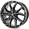 Janta aliaj ALUTEC ADX.02 8x19 5X108 ET48 DIAMANT-SCHWARZ-FRONTPOLIERT