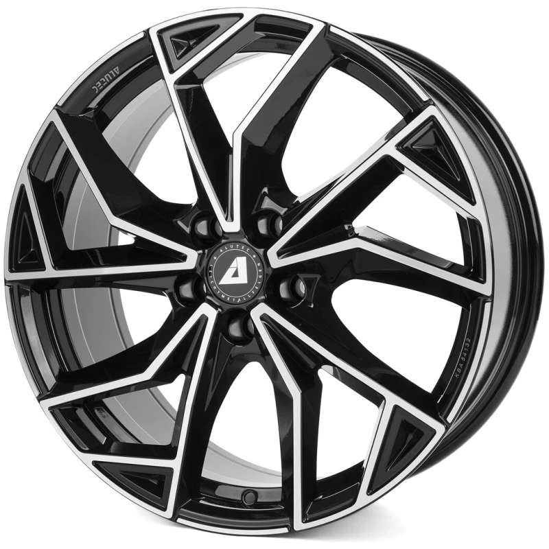 Janta aliaj ALUTEC ADX.02 8x19 5X108 ET48 DIAMANT-SCHWARZ-FRONTPOLIERT
