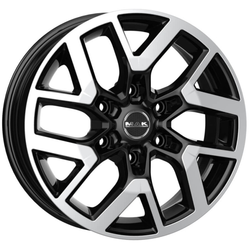 Janta aliaj MAK GRAVEL 8x18 6X139.7 ET20 BLACK MIRROR