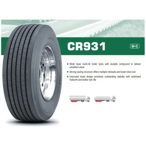 ANVELOPA VARA BISON CR931 -- 425/65 R22.5 165K