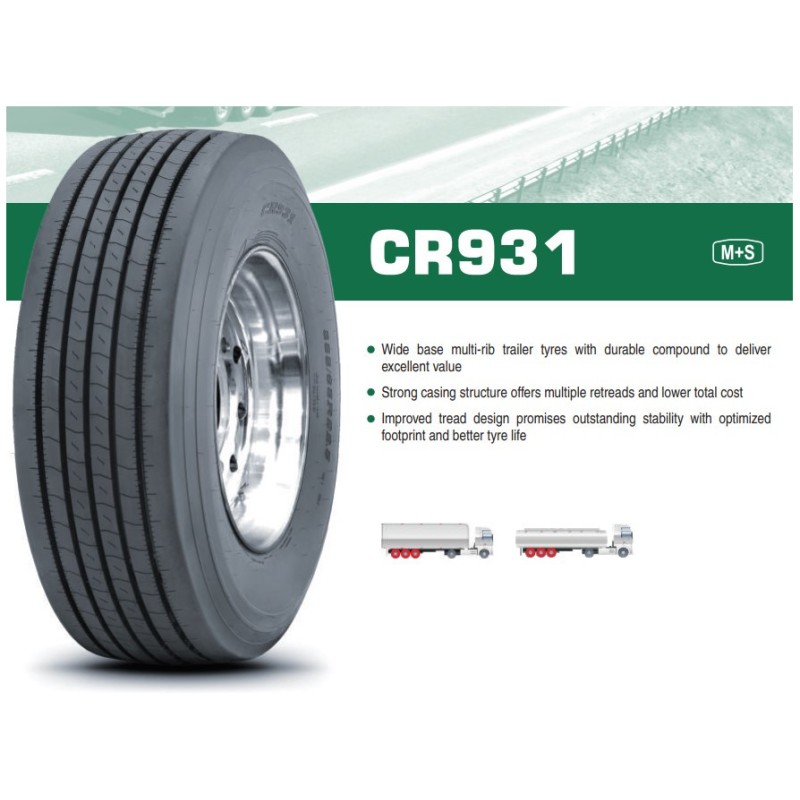 ANVELOPA VARA BISON CR931 -- 425/65 R22.5 165K