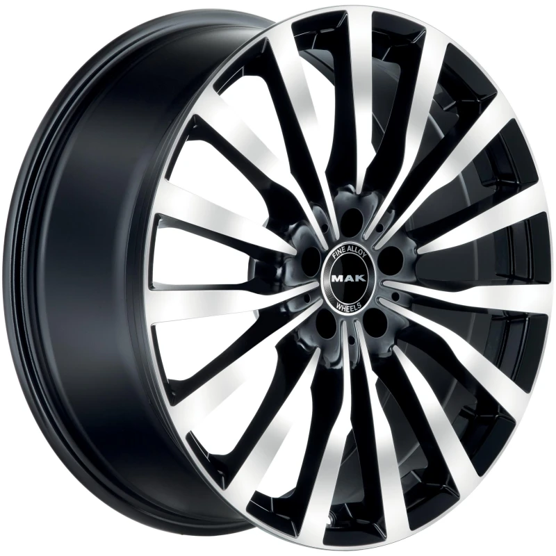 Janta aliaj MAK KRONE 9.5x19 5X112 ET46 BLACK MIRROR