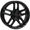 Janta aliaj ALUTEC IKENU 6.5x16 4X108 ET32 diamond-black