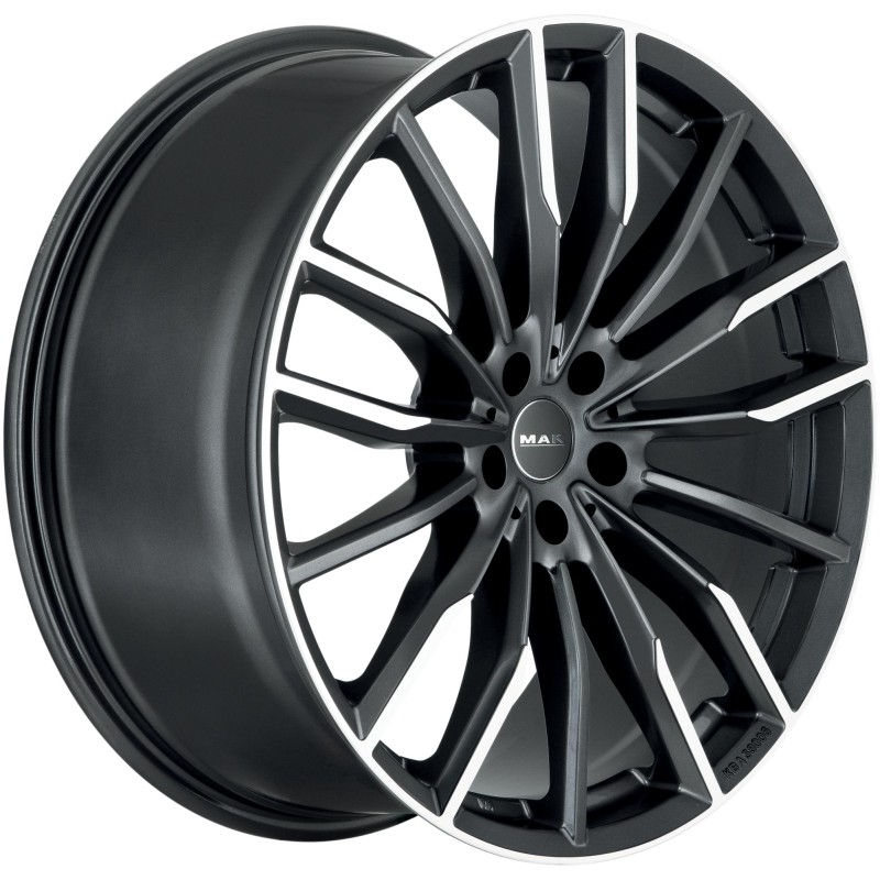 Janta aliaj MAK RAPP 9.5x21 5X112 ET37 GUN MET-MIRROR FACE