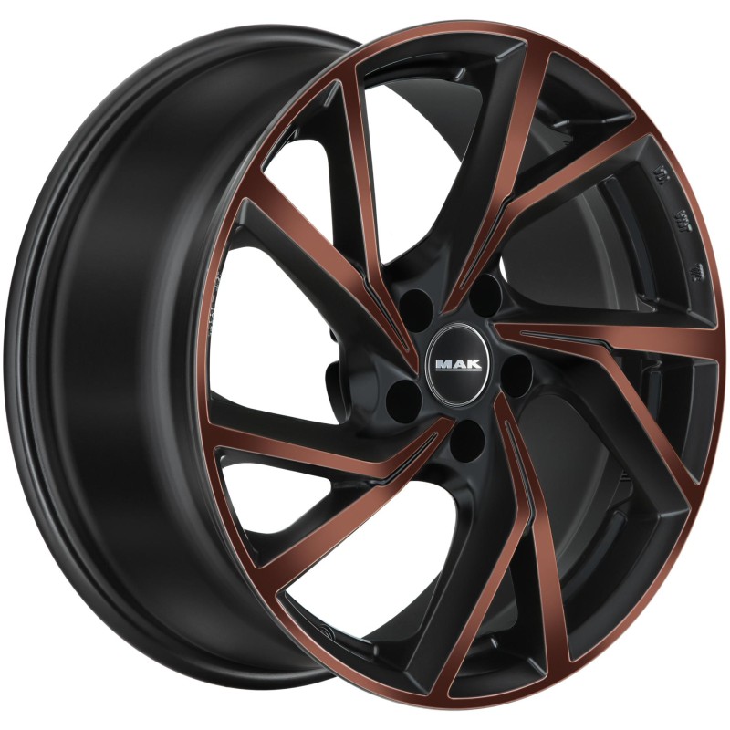 Janta aliaj MAK KASSEL 7.5x18 5X114.3 ET48 BLACK & BRONZE