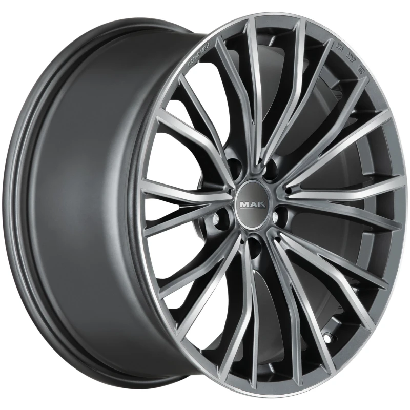Janta aliaj MAK MARK-D 9.5x19 5X112 ET39 GUN MET-MIRROR FACE