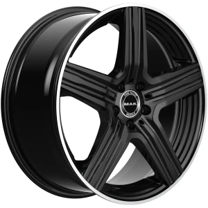Janta aliaj MAK LEWIS 8x18 5X112 ET33 GLOSS BLACK MIRROR RING