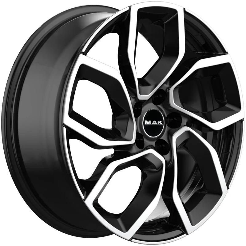 Janta aliaj MAK APOLLO 7.5x17 5X108 ET45 BLACK MIRROR