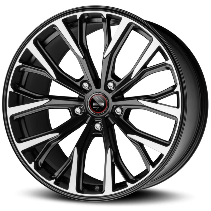 Janta aliaj MOMO RF-02 9x20 5X114.3 ET40 MATT BLACK POLISHED