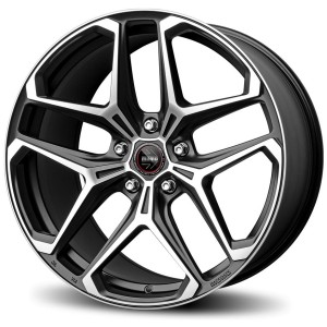 Janta aliaj MOMO RF-04 9x20 5X108 ET43 MATT BLACK POLISHED