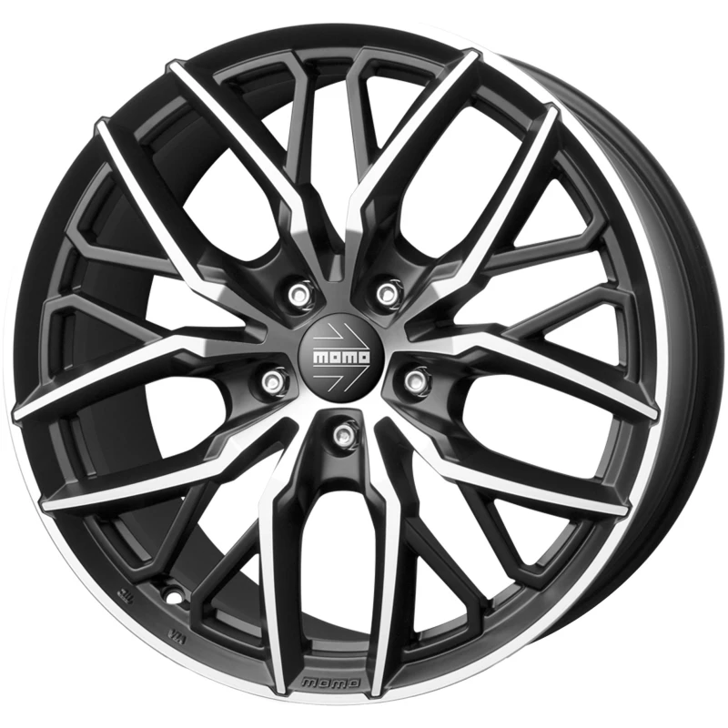 Janta aliaj MOMO Spider 8.5x19 5X114.3 ET45 MATT BLACK POLISHED